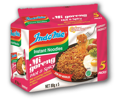 Indomie Hot & Spicy 5s